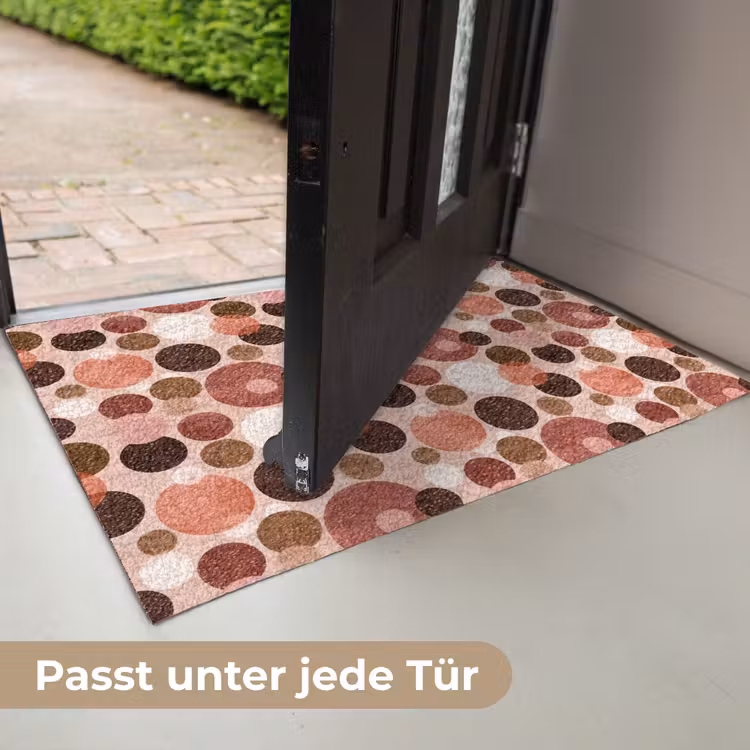 Cirkels - Modern - Kleurrijk Deurmat klein 898 -USP_DE