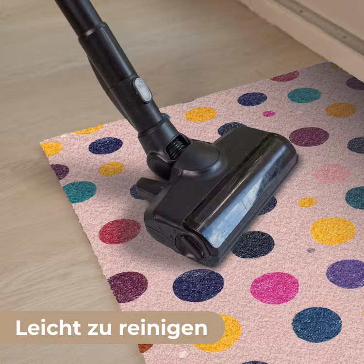Cirkels - Patroon - Kleurrijk Deurmat klein 898 -reinigen_DE