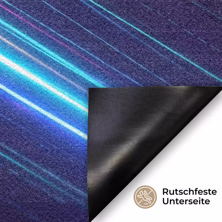 Kruisen - Lasterstralen - Neon Deurmat klein -antislip_DE
