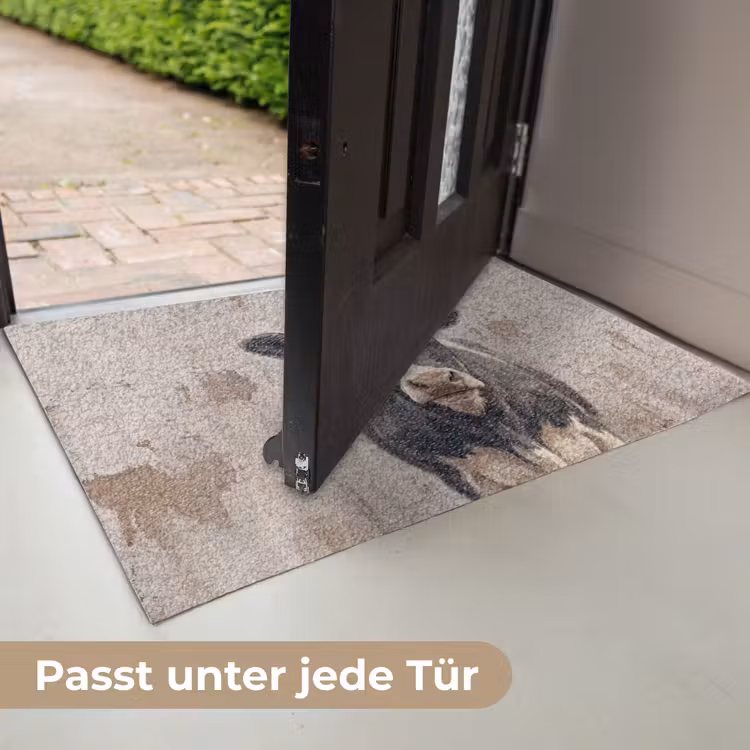 Koe - Portret - Dieren - Modern Deurmat klein -USP_DE