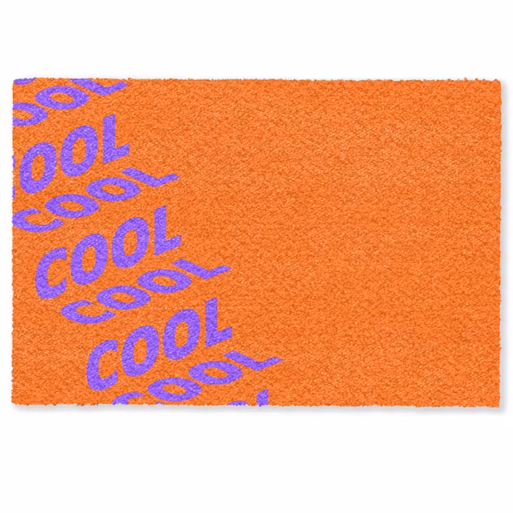 Cool - Paars - Oranje Deurmat klein -zkaufland3d