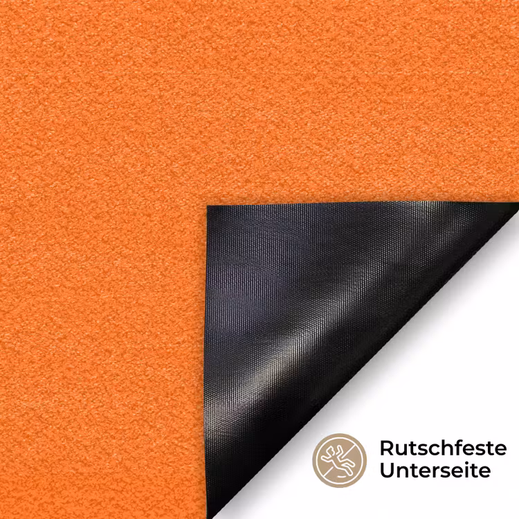 Cool - Paars - Oranje Deurmat klein -antislip_DE