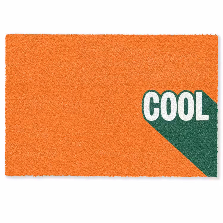Cool - Oranje - Groen Deurmat klein -zkaufland3d