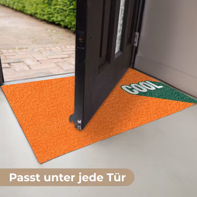 Cool - Oranje - Groen Deurmat klein -USP_DE