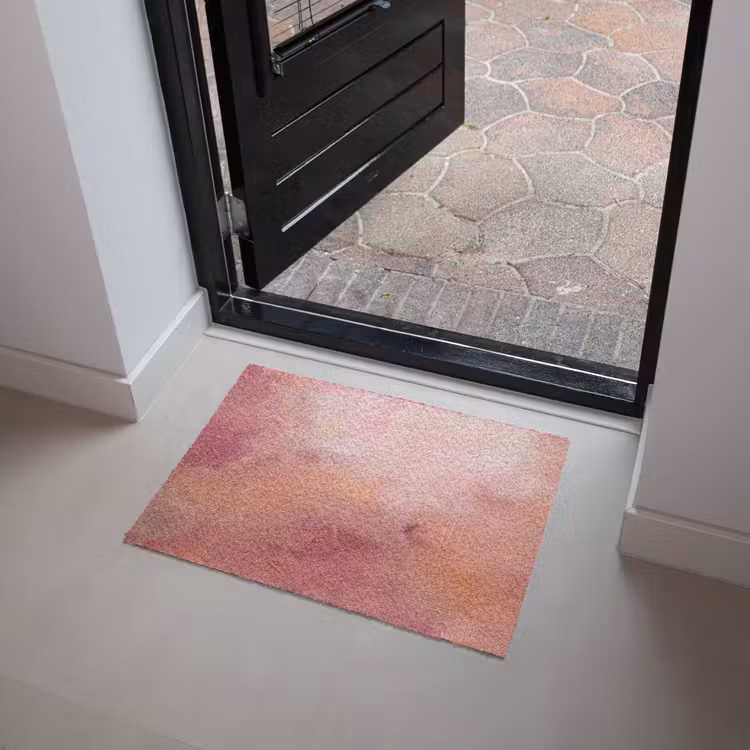 Fußmatte - Kunst – Fließend – Pastell – Abstrakt - Kunst - Vloeiend - Pastel - Abstract Deurmat klein