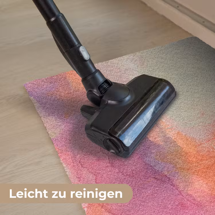Fußmatte - Kunst – Fließend – Übergänge – Orange - Kunst - Vloeiend - Overgangen - Oranje Deurmat klein