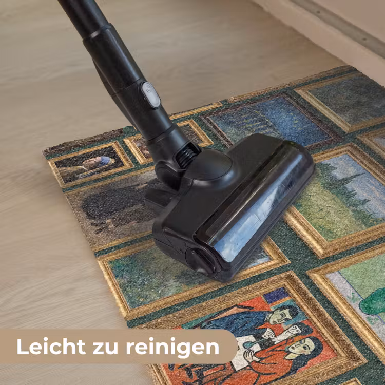 Kunst - Schilderijen - Collectie - Klassiek - Groen Deurmat klein -reinigen_DE