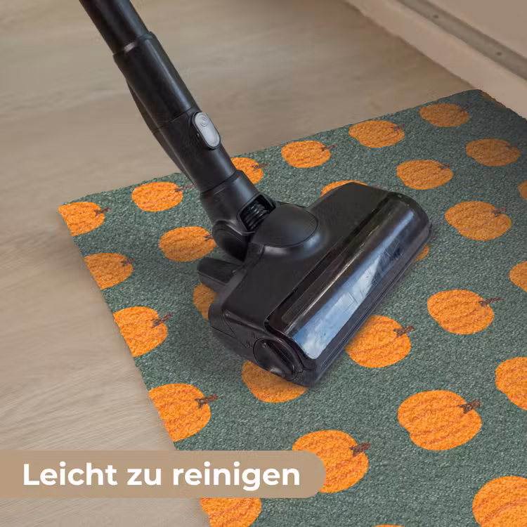 Pompoen - Patroon - Oranje Deurmat klein 898 -reinigen_DE