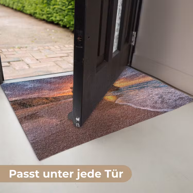 Kust - Rots - Zonsondergang - Zee - Natuur Deurmat klein -USP_DE