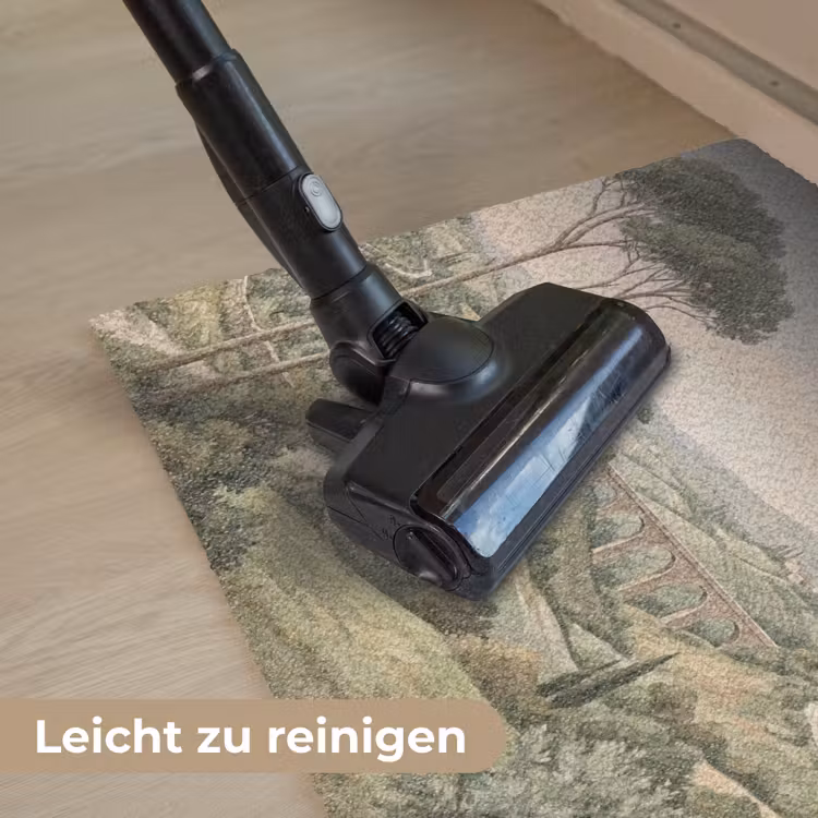 Landschap - Heuvels - Zandpad - Groen Deurmat klein -reinigen_DE
