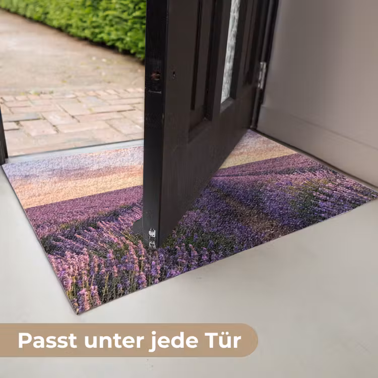 Landschap - Lavendelveld - Paars Deurmat klein -USP_DE