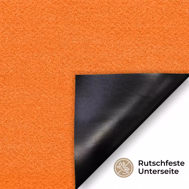 Slow down you're doing fine - Oranje - Simple Deurmat klein -antislip_DE