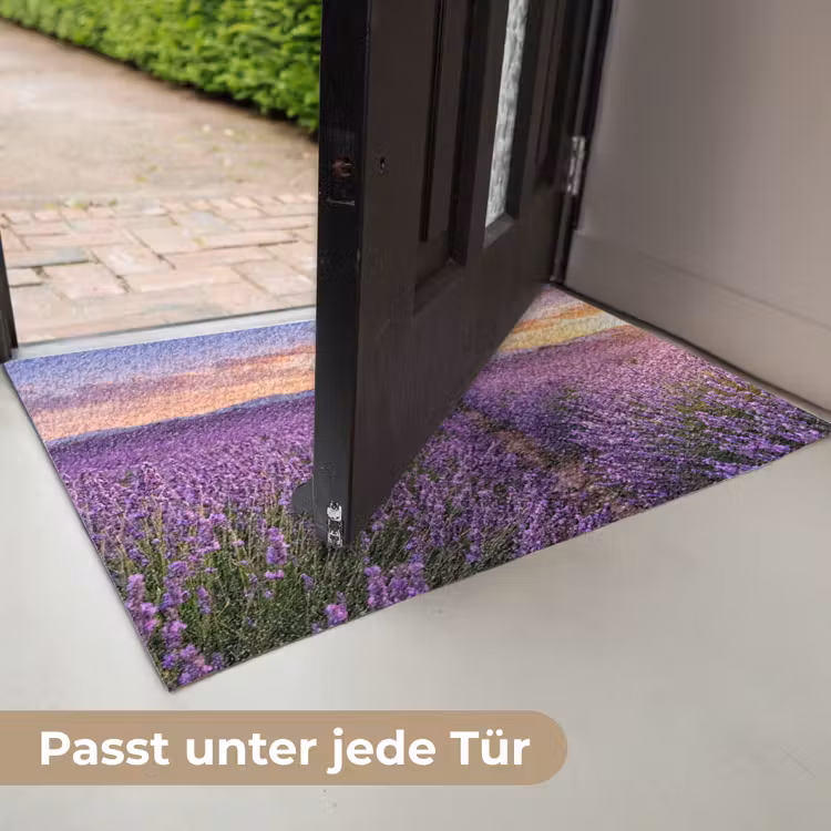 Lavendel - Veld - Natuur - Paars Deurmat klein -USP_DE