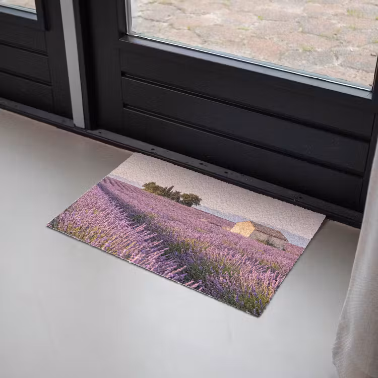 Lavendel - Landschap - Sereen - Paars Deurmat klein -sfeer2