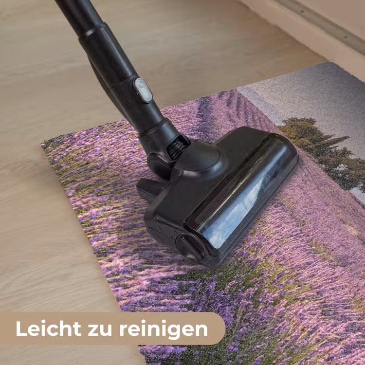 Lavendel - Landschap - Sereen - Paars Deurmat klein -reinigen_DE