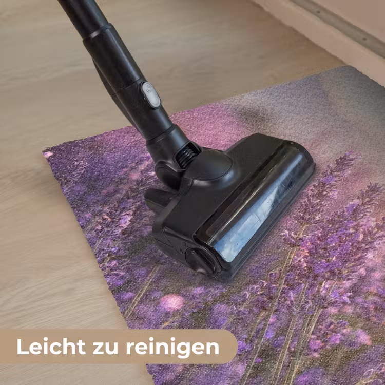 Lavendel - Paars - Zonlicht Deurmat klein -reinigen_DE