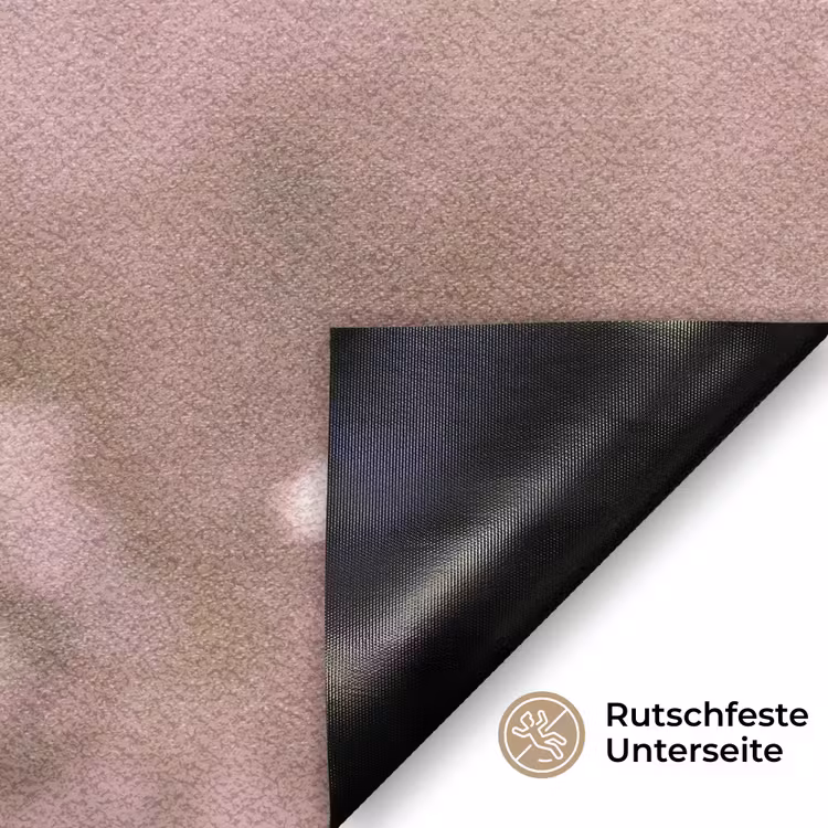 Lavendel - Vlinder - Paars Deurmat klein -antislip_DE