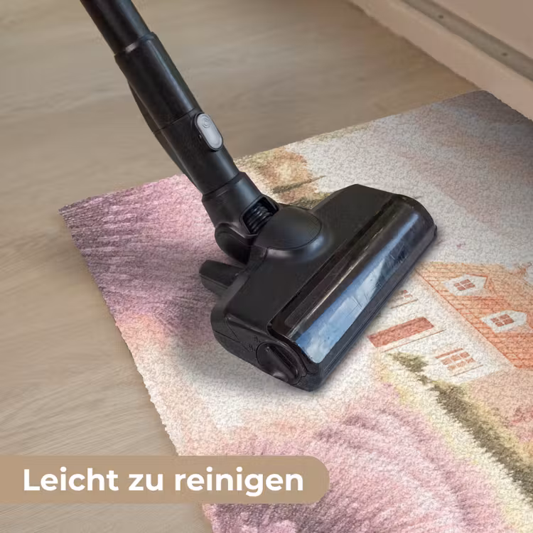Lavendelveld - Huis - Paars Deurmat klein -reinigen_DE