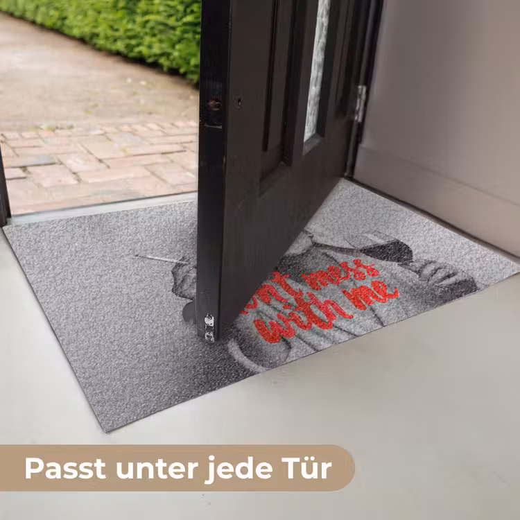 Don't mess with me - Wijn - Vrouw - Sigaret Deurmat klein -USP_DE