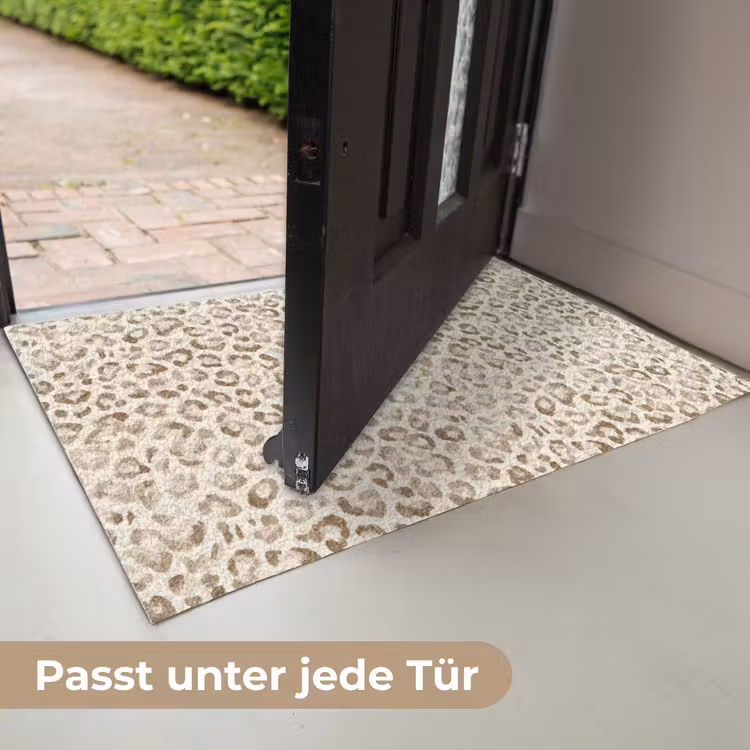 Luipaard - Klassiek - Beige Deurmat klein 898 -USP_DE