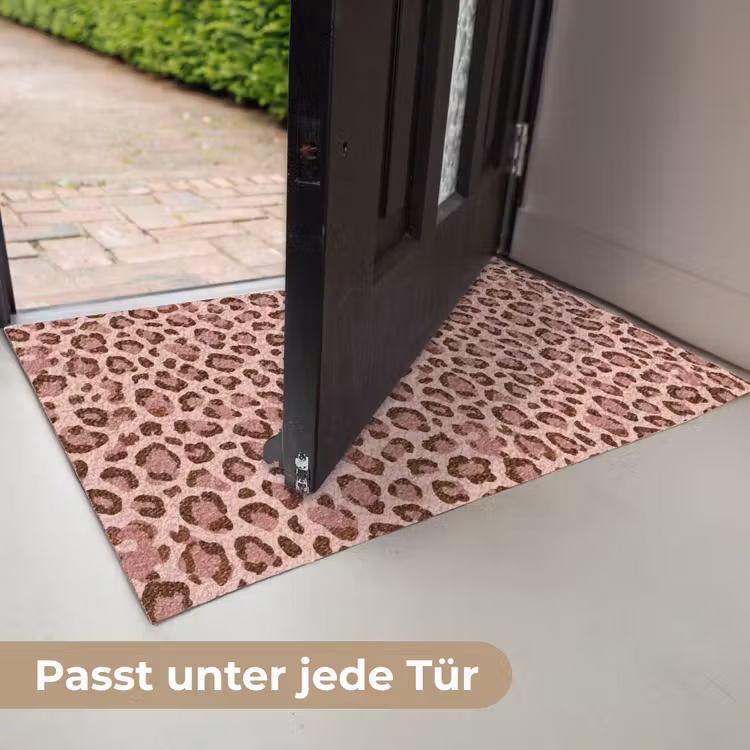 Luipaard - Patroon - Roze Deurmat klein 898 -USP_DE