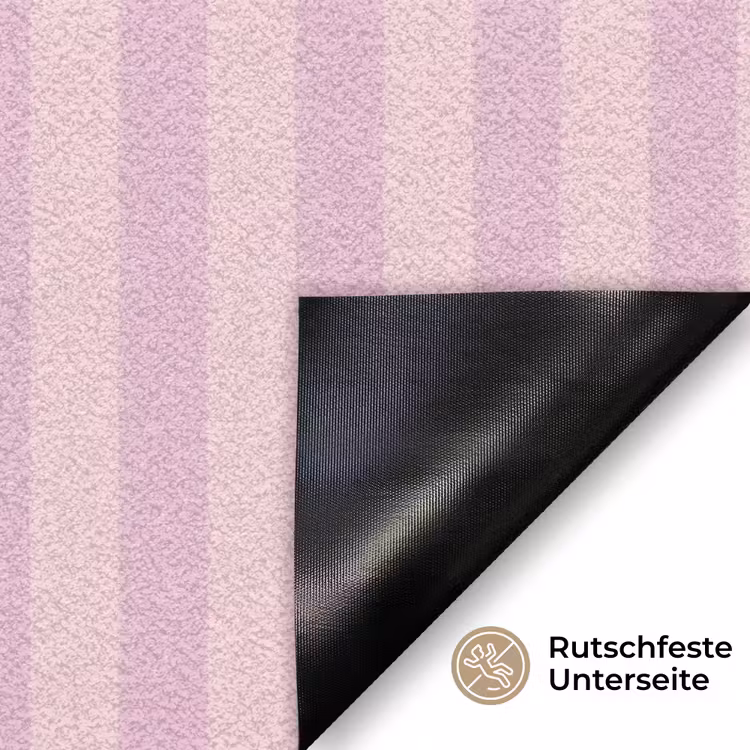 Paars - Strepen - You're doing great - Schaduw Deurmat klein -antislip_DE