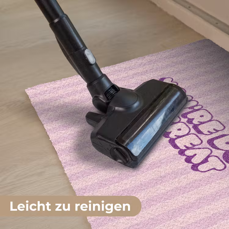 Paars - Strepen - You're doing great - Schaduw Deurmat klein -reinigen_DE