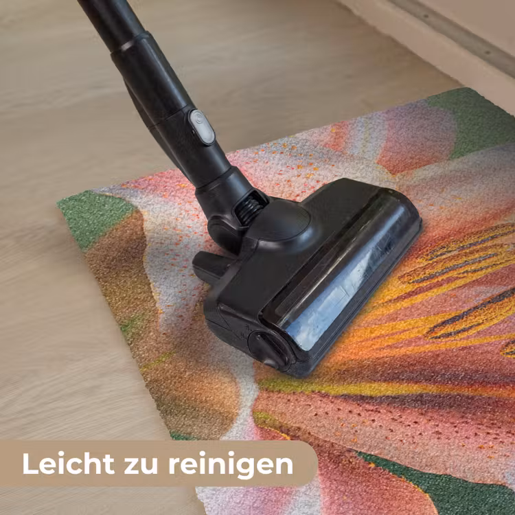 Lelie - Close up - Lichtroze Deurmat klein -reinigen_DE