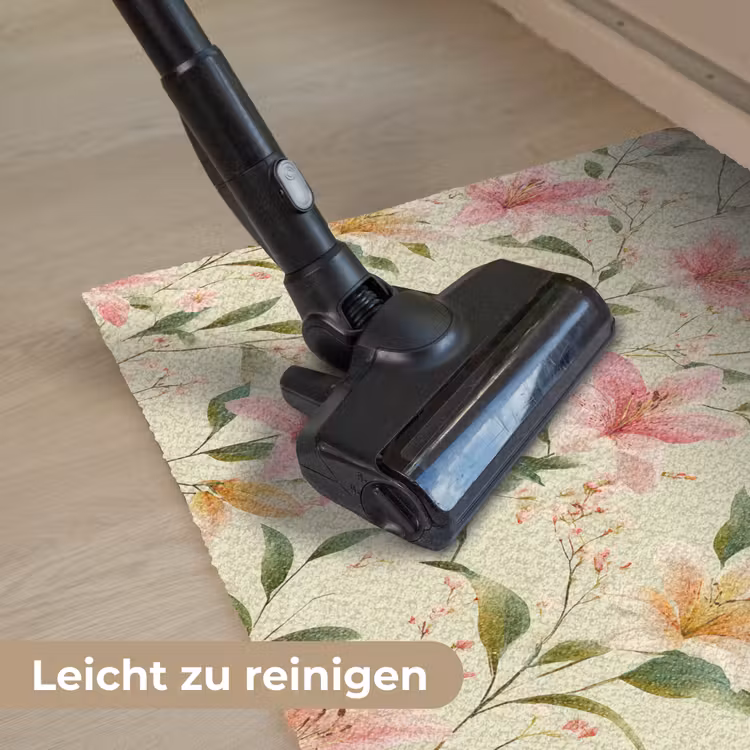 Lelies - Sereen - Kleurrijk Deurmat klein 898 -reinigen_DE