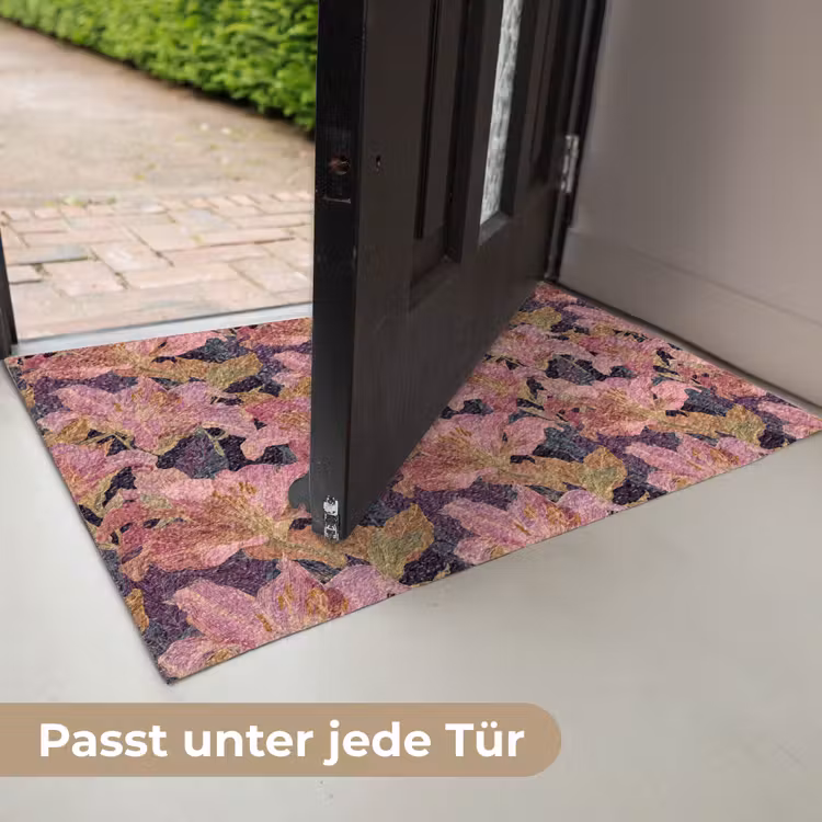 Lelies - Patroon - Roze - Goud Deurmat klein 898 -USP_DE
