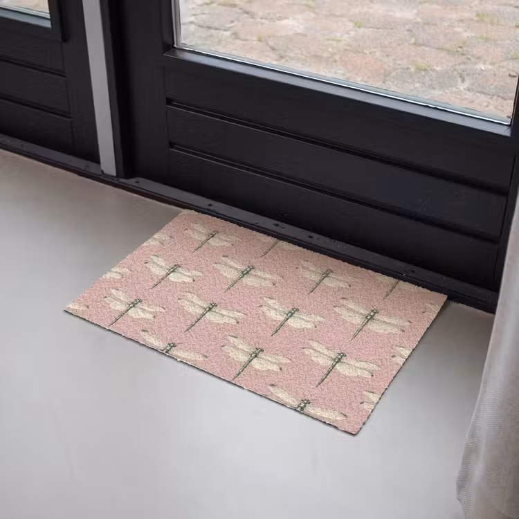Lillibellen - Patroon - Roze Deurmat klein 898 -sfeer2