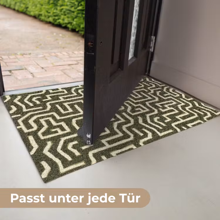 Lijnen - Abstract - Groen Deurmat klein 898 -USP_DE