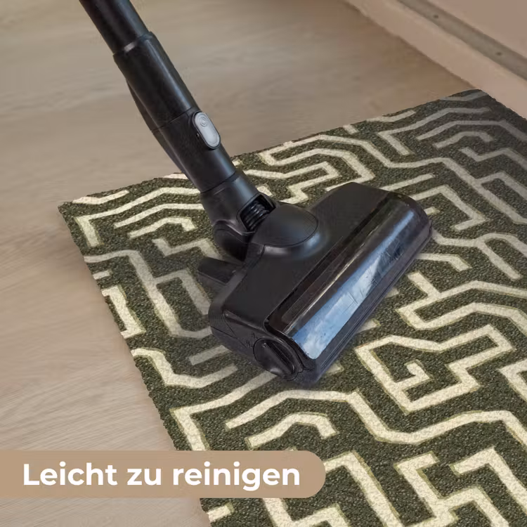 Lijnen - Abstract - Groen Deurmat klein 898 -reinigen_DE