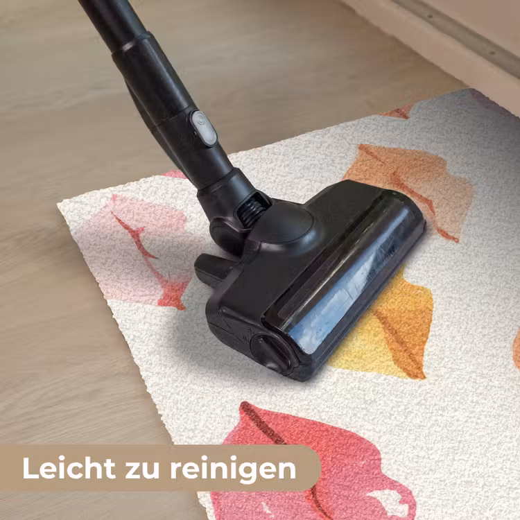 Lippen - Kleurrijk - Glanzend Deurmat klein -reinigen_DE