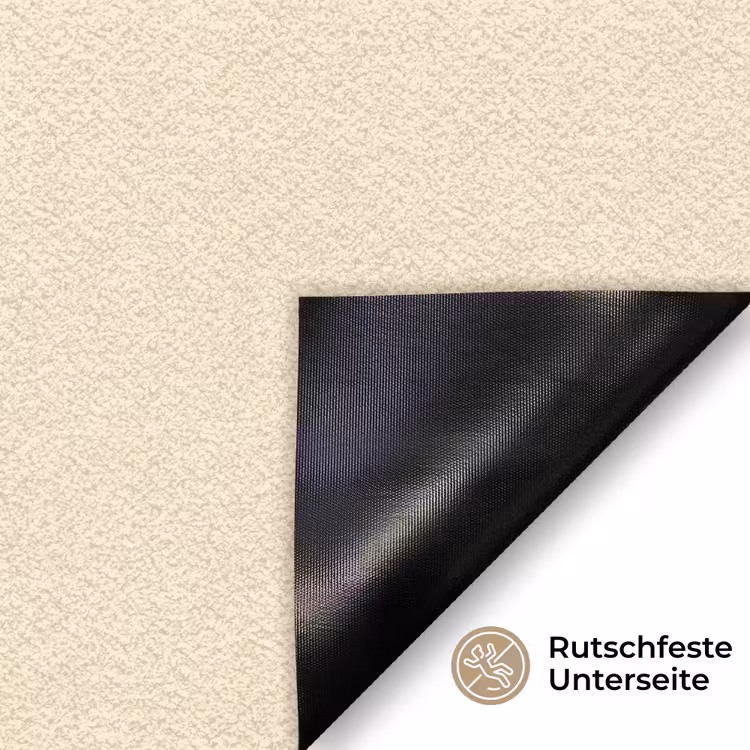 Lijst - Bloemen - Lichtblauw - Illustratie Deurmat klein -antislip_DE