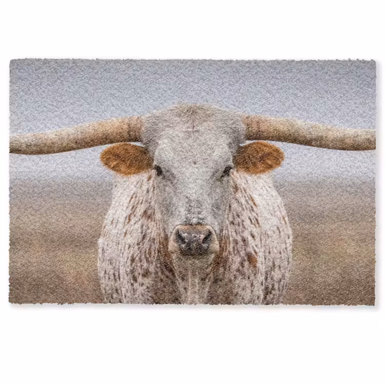 Longhorn - Grasveld - Dier Deurmat klein -zkaufland3d