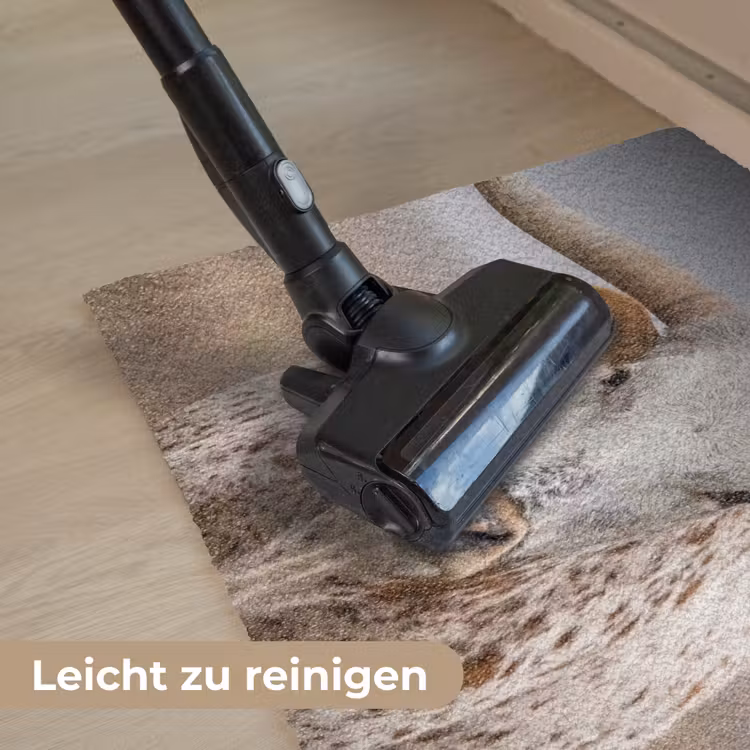 Longhorn - Grasveld - Dier Deurmat klein -reinigen_DE