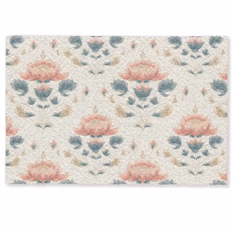 Lotus - Bloemen - Roze Deurmat klein 898 -zkaufland3d