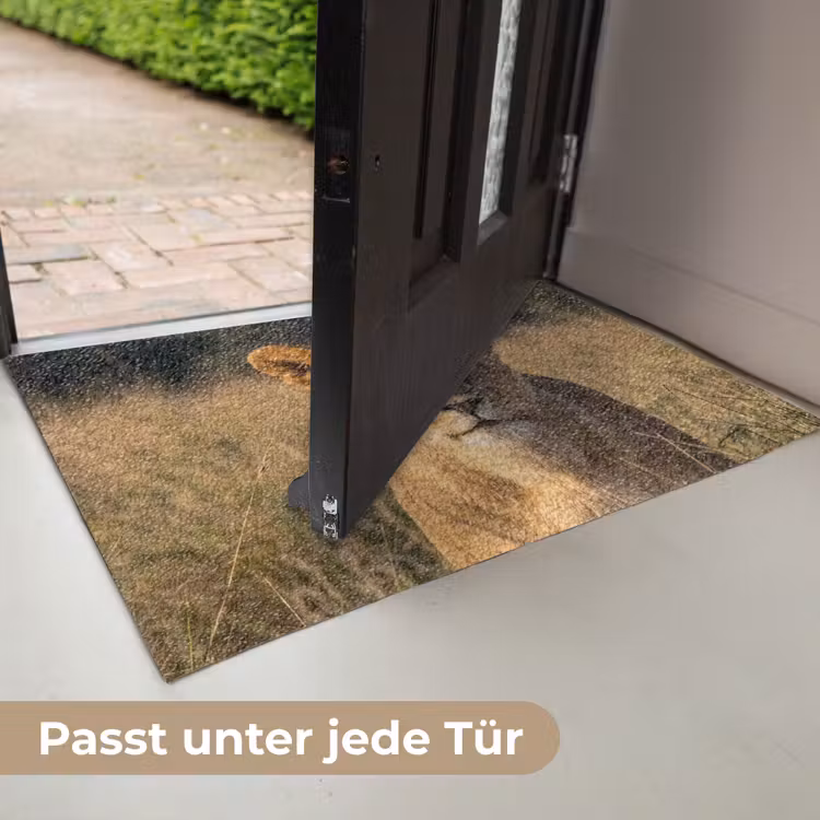 Leeuwin - Gras - Geel Deurmat klein -USP_DE
