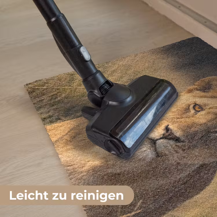 Leeuwin - Gras - Geel Deurmat klein -reinigen_DE