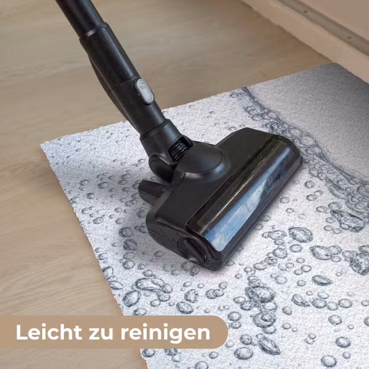 Luchtbellen - Water - Dynamisch Deurmat klein -reinigen_DE