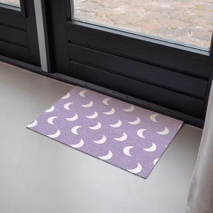 Manen - Patroon - Paars Deurmat klein 898 -sfeer2