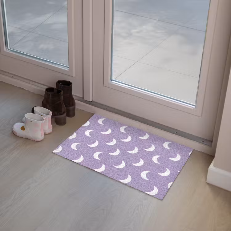 Manen - Patroon - Paars Deurmat klein 898 -sfeer3