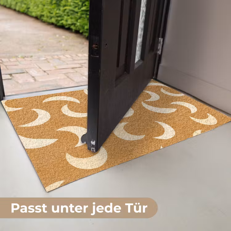 Manen - Patroon - Oker Deurmat klein 898 -USP_DE