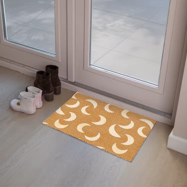 Manen - Patroon - Oker Deurmat klein 898 -sfeer3