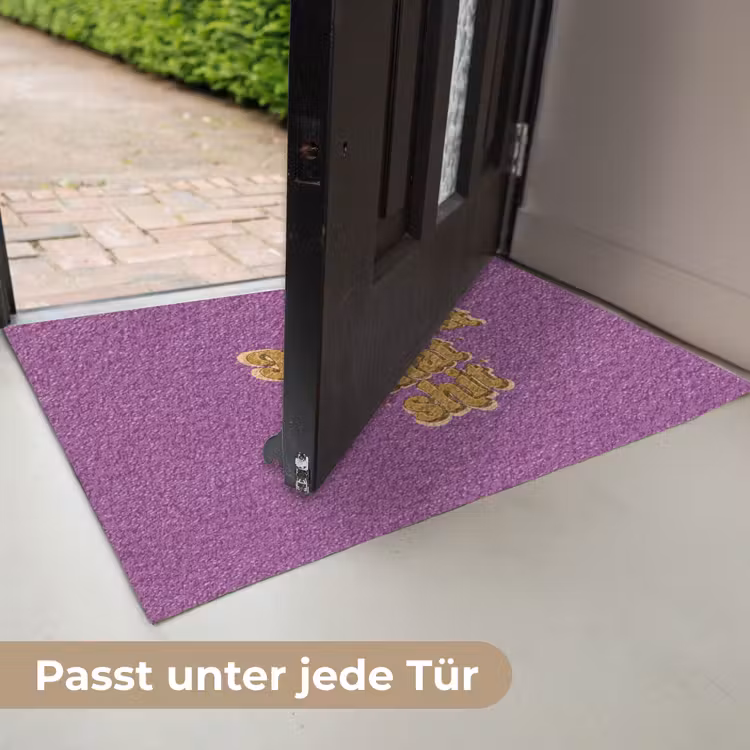 Manifest that shit - Paars - Glitter Deurmat klein -USP_DE