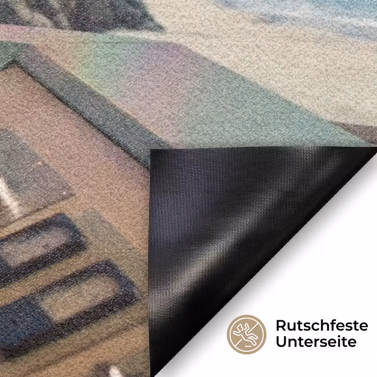 Fußmatte - Mann – Kontrollraum – Strand - Man - Controlekamer - Strand Deurmat klein