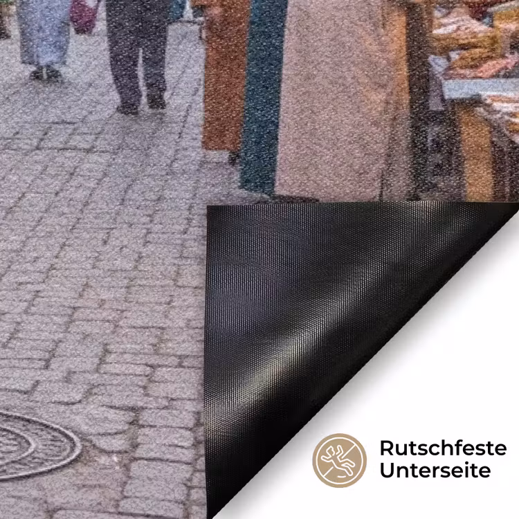 Fußmatte - Markt – Orientalisch – Farbenfroh - Markt - Oosters - Kleurrijk Deurmat klein