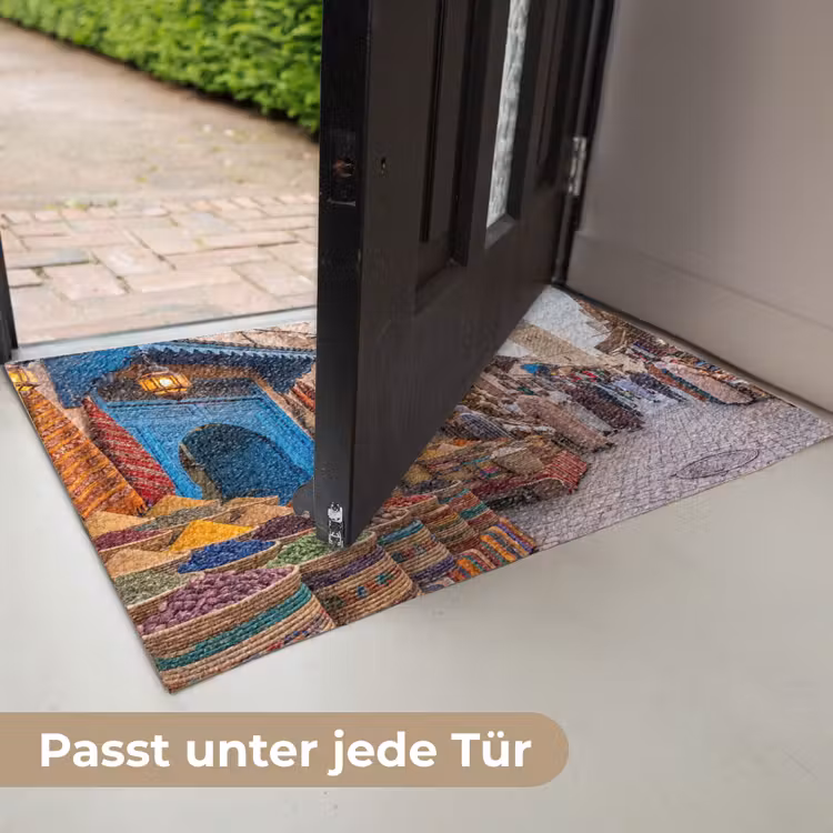 Fußmatte - Markt – Orientalisch – Farbenfroh - Markt - Oosters - Kleurrijk Deurmat klein