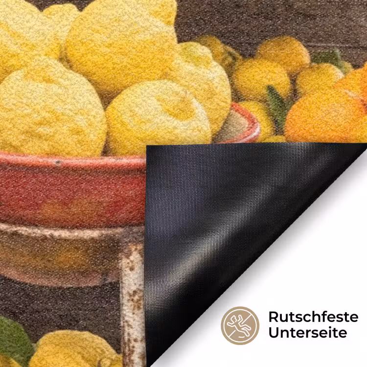 Fußmatte - Marktstand – Obst – Frisch - Marktkraam - Fruit - Vers Deurmat klein